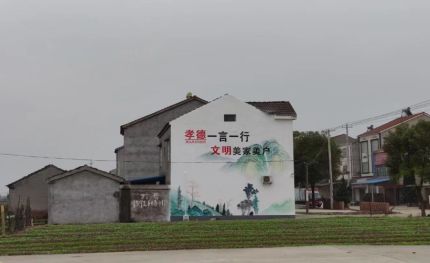 博白新农村墙绘