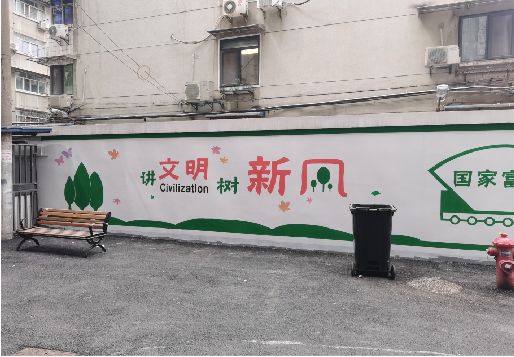 博白社区墙绘